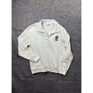 Alternative Earthleisure Pullover Mens M VTG Jayhawks Graphic Sweatshirts